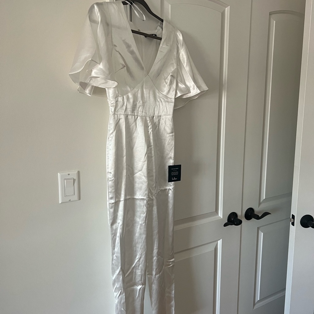 White jumpsuit